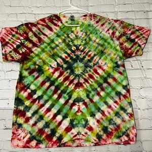Handmade tie dyed shirt